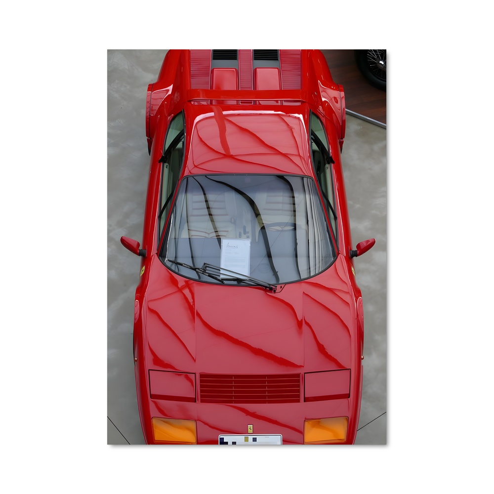 Poster Passion Rouge 512 Esprit vibrant